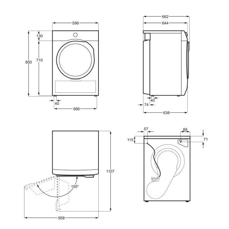 Сушильная машина Electrolux EW7DX385AP